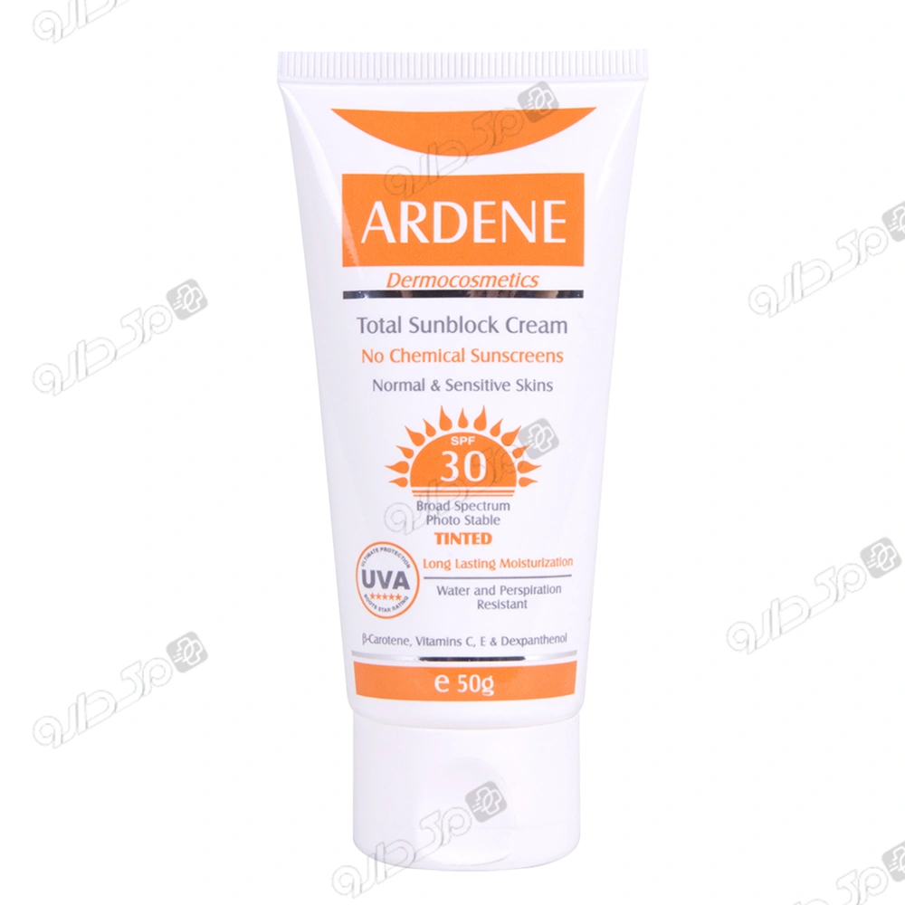 ضد آفتاب رنگی فیزیکال SPF30 آردن